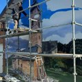 Nestvaran mural niče u selu Lipnica kod Čačka! Pogledajte šta Milan oslikava na ogromnom zidu