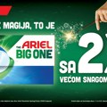 Ariel predstavlja The Big One – novu generaciju pranja bez kompromisa Poklon knjiga uz tri Sundance proizvoda u dm Leto stiže…