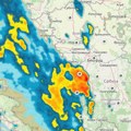 MAPA: Radar prikazuje kretanje nevremena