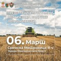 Prezentacija programa i mera razvoja podrške poljoprivredi u Sremskoj Mitrovici