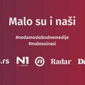 Malo su i naši: Kampanja podrške redakcijama Nova.rs, TV Nova, N1, Radara i Danasa u susret ključnim odlukama United grupe