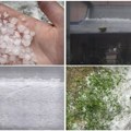 Jako nevreme pogodilo Požegu: Grad tukao kao iz topa, pogledajte kakav haos je napravio (video)