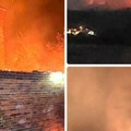 Izbio požar kod Laznice! Vatra gutala sve pred sobom, objavljene slike s lica mesta