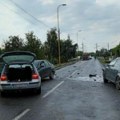 Lančani sudar kod Lazarevca: Delovi vozila rasuti svuda po putu