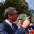 Vučić ne zna za slap tužbe Milenijum tima protiv medija ni da li će oni da rade projekat “Čista Srbija” u Leskovcu…