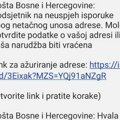 Građani Bosne i Hercegovine na meti nove prevare: Na telefon im pristižu poruke sa opasnim linkom od "Pošta BiH"