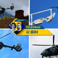 Helikopter EUFOR-a nadleće Jablanicu