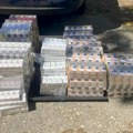 Pokušao da prokrijumčari 2.599 paklica cigareta Uhapšen muškarac (31) na graničnom prelazu „Jarinje“