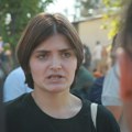 Studentkinja Nikolina na protestu u Obrenovcu: Ovi ljudi su moj ponos, ovo ću pamtiti celog života