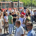 Održan protest roditelja i zaposlenih Vazduhoplovne akademije ispred Ministarstva prosvete