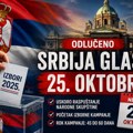 Odlučeno – Srbija glasa 25. oktobra: uskoro raspuštanje Skupštine i početak izborne kampanje