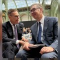 Vučić u Parizu razgovarao sa predsednikom Finske