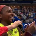 Viknula "Novak Đoković", pa raširila osmeh preko lica: Spektakl Amerikanke na US openu! (video)