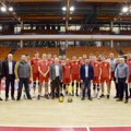 Gradonačelnik Novog Sada Milan Đurić posetio odbojkaše Vojvodine: U vitrinama 16 trofej Kupa Srbije