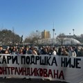 Studenti medicine danas pružaju podšku lekarima, traže od njih da učine isto