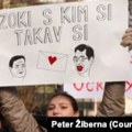 Na protestu u Ljubljani zatraženo izvinjenje gradonačelnika zbog podrške Vučiću