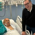 Вучић посетио Милана Богдановића: Упешно је оперисан