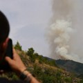 Požar na Suvoj planini i dalje aktivan, ali situacija bolja nego juče
