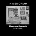 Preminuo Milovan Luković