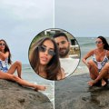 Mitru rodila troje dece, a na plaži dominira! Ćerka je poznatog trenera i žena fudbalera - ovako izgleda u kupaćem! Foto