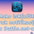 Kako isključiti zvuk notifikacija u Battle.net-u