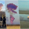 Лансирање руске ракете претворило се у дебакл: Велика експлозија у војној бази, стуб љубичастог дима винуо се у небеса…