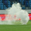 FOTO Sramota: Evo šta je ostalo posle finala Kupa Srbije - polomljene stolice i ogledalo, razvaljena ograda...