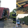 (Video) Crni bilans teške nesreće u Mađarskoj: 12 poginulih, najmanje 10 teško povređenih, putnici zarobljeni ispod autobusa…