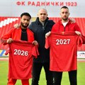 Kilijan Bevis i Miloš Ristić produžili ugovore sa FK Radnički 1923