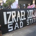 Protest podrške narodu Palestine u Beogradu - stop oružju za Izrael, u Zrenjaninu protest "Izađi i izbori se"