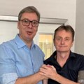 Ministar Glišić izašao iz bolnice, Vučić ga ponivo posetio
