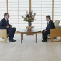 Vučić se sastao sa japanskim carem Naruhitom, pozvao ga da poseti Srbiju