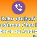 Kako obrisati Business Chat iz Viber-a za Android