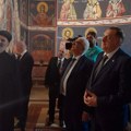 SPC je ključna za očuvanje srpskog identiteta: Dodik i Mandić u Sabornom hramu Hristovog vaskrsenja u Podgorici