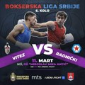 Bokserska liga Srbije, sastaju se Vitez i Radnički