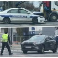 Policijski automobil smrskan nasred ulice! Pogledajte karambol u centru Beograda nakon saobraćajke, pričinjena velika…