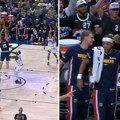 Ovo nikad niste videli od Jokića: Molio za alej-up, a posle zakucavanja cela klupa skočila