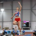 Atletičarka Radničkog Magdalena Stevanović u reprezentaciji Srbije