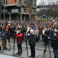 Kolona studenta krenula peške iz Novog Sada na završni skup na beogradskoj Slaviji