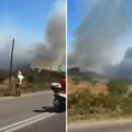 2 Nova požara na omiljenom srpskom poluostrvu u Grčkoj! Jedan ugašen, sa drugim se bore vatrogasci (video)
