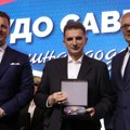 Saradnja šampiona: DžS Srbije uručio priznanje Žurnalu