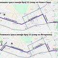 Linija 52 menja trasu kroz Ulicu Dragoslava Srejovića