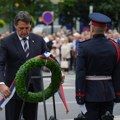 Državna ceremonija u Kruševcu, zvaničnici položili vence na Spomenik kosovskim junacima