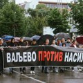 Održan protest Valjevo protiv nasilja i podrške policajki Katarini Petrović