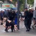 Nemačka policija u akciji: Srpski navijač pokušao da pobegne, ali su ga uhapsili ispred stadiona! (video)