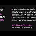 Oglašavajte se na društvenim mrežama uz 30% popusta