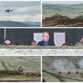 Predsednik Vučić na poligonu pešter: Održana velika vojna vežba "Vihor 2024" (video)