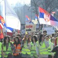 Brojni demonstranti na ulicama Novog Sada u okviru generalnog štrajka