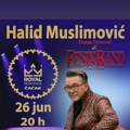 „Plavi čuperak” u Čačku, velika regionalna zvezda Halid Muslimović nastupa u Rojalu, a evo i kada