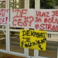 Četvrti dan protesta profesora ispred Vlade: "Nema naznaka o povlačenju sporne Uredbe"